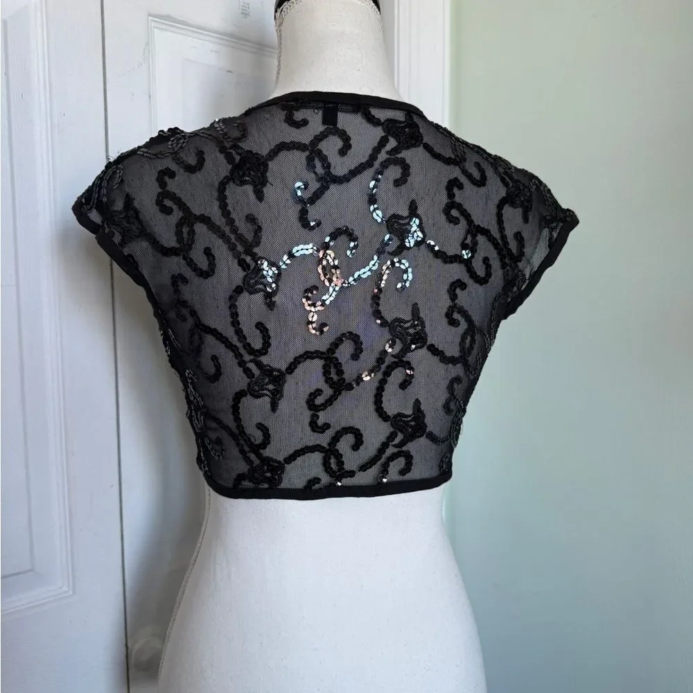 Y2K Sequin Bedazzled Jacket by Selections